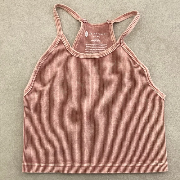 Free People Tops - Free People Movement Happiness Runs Crop in desert crossing M/L